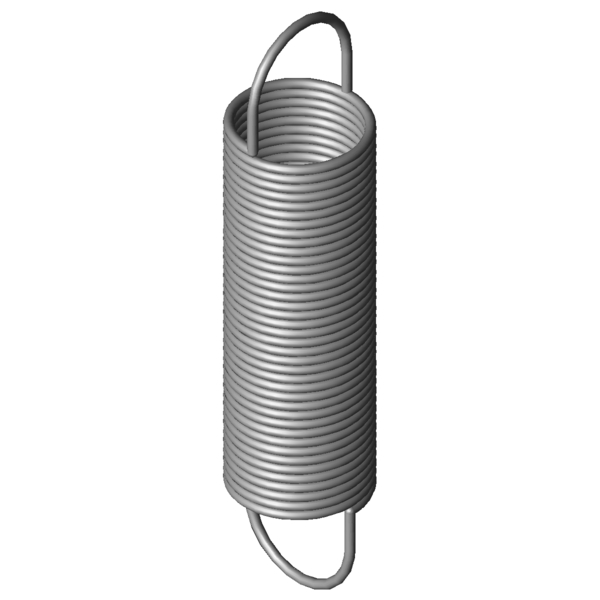 CAD image Extension Springs RZ-009X