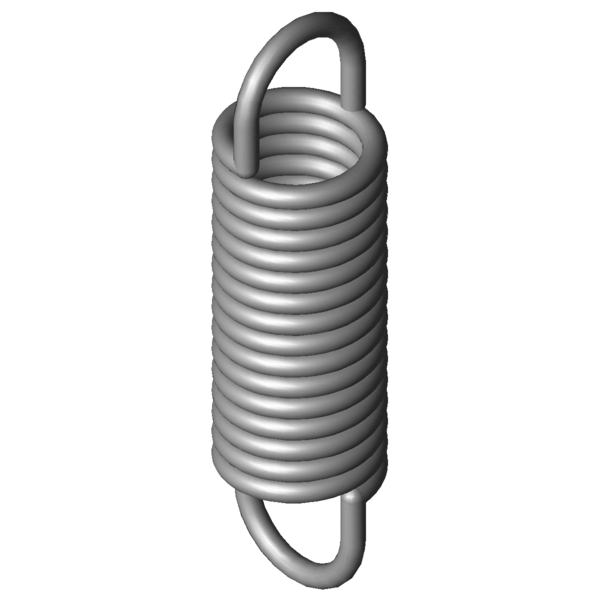 CAD obrázek Tažné pružiny RZ-024HX