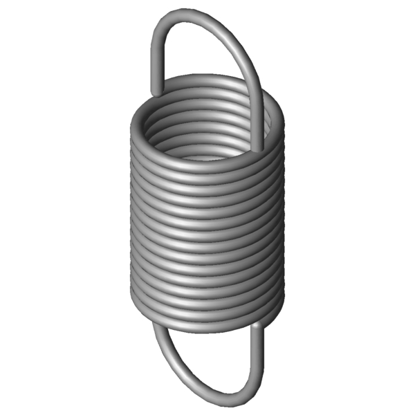 CAD obrázek Tažné pružiny RZ-024UI