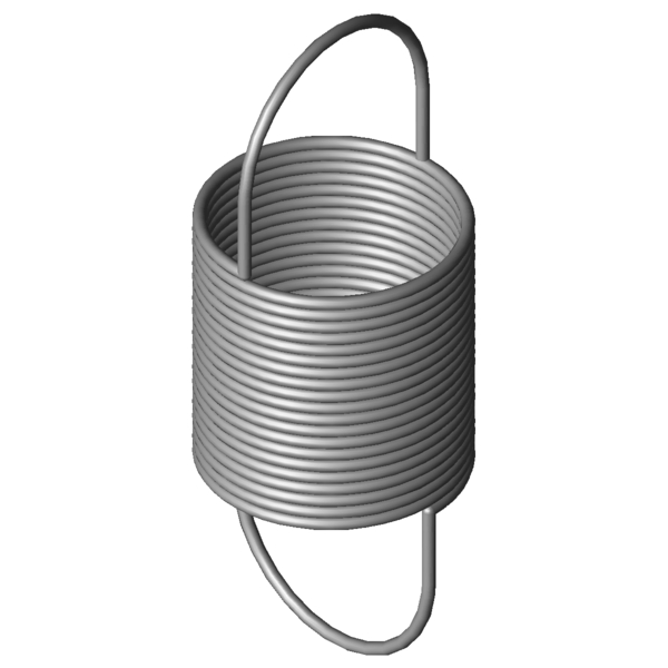 CAD obrázek Tažné pružiny RZ-036ABX