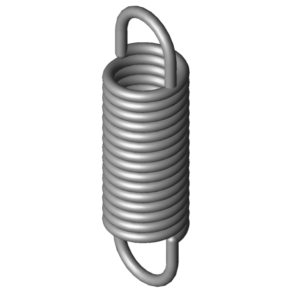 CAD obrázek Tažné pružiny RZ-036UI