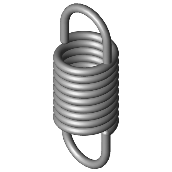 CAD obrázek Tažné pružiny RZ-051LI