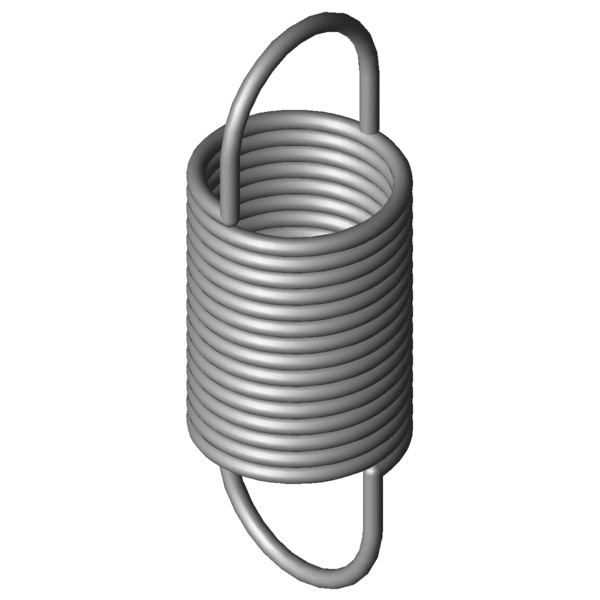 CAD obrázek Tažné pružiny RZ-066GX