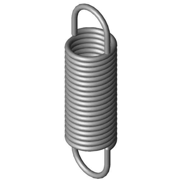 CAD obrázek Tažné pružiny RZ-115E-10I