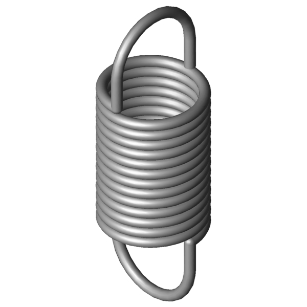 CAD obrázek Tažné pružiny RZ-121FX