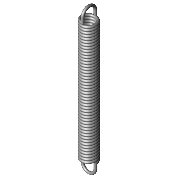CAD obrázek Tažné pružiny RZ-162AX