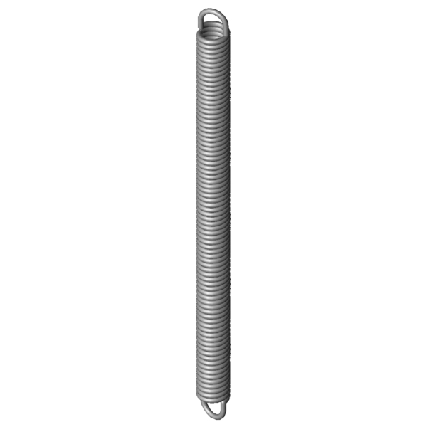 CAD obrázek Tažné pružiny RZ-162EX