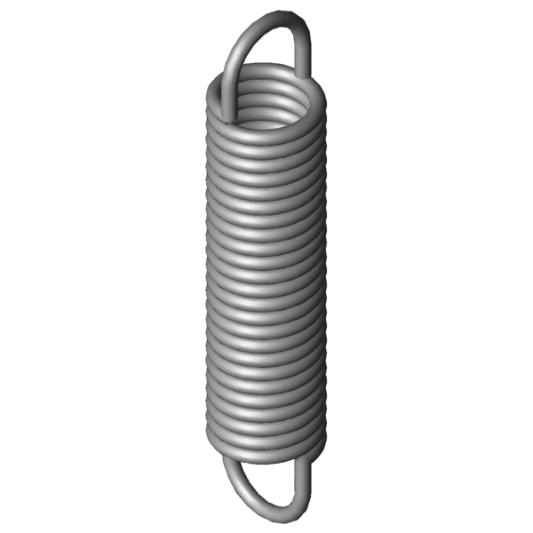 CAD obrázek Tažné pružiny RZ-162NX