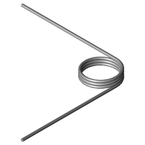 CAD image Torsion springs T-16741R