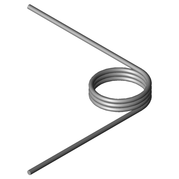 CAD image Torsion springs T-16835R