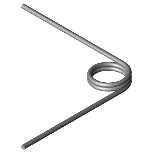 Immagine CAD Molle a torsione T-16921R