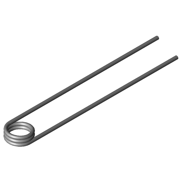 Immagine CAD Molle a torsione T-18402L