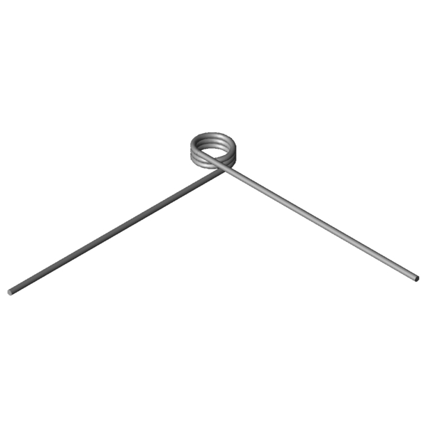 Immagine CAD Molle a torsione T-18403R