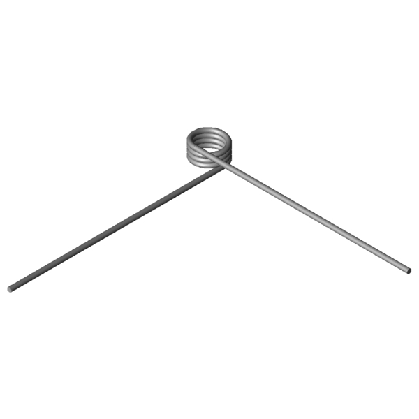 Immagine CAD Molle a torsione T-18407R