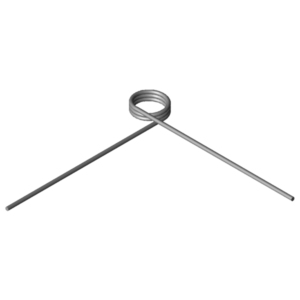 Immagine CAD Molle a torsione T-18428R