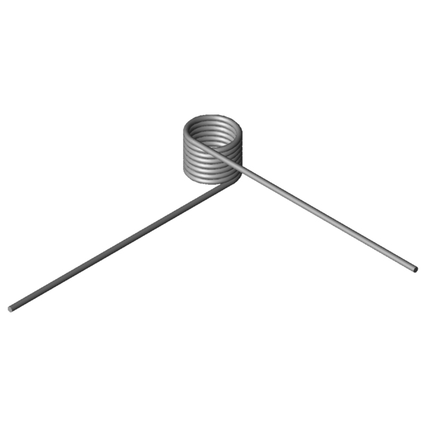 Immagine CAD Molle a torsione T-18436R
