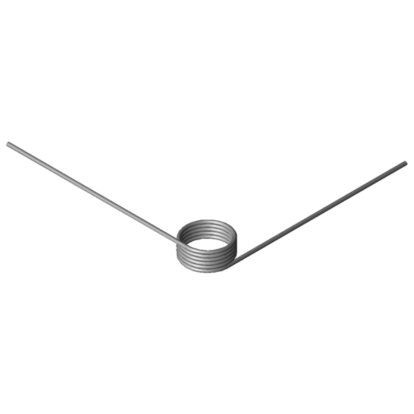 Immagine CAD Molle a torsione T-18485L