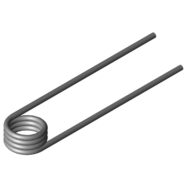 Obraz CAD Sprezyny skretowe T-18806L