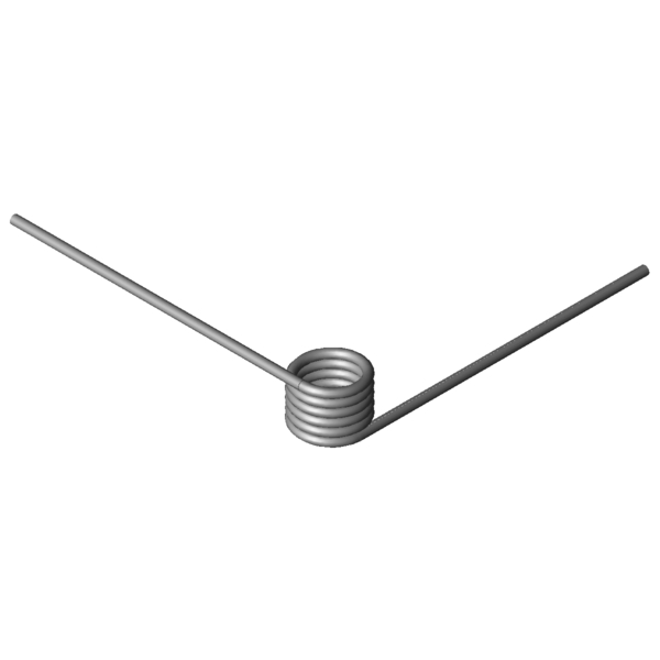 Obraz CAD Sprezyny skretowe T-18809L