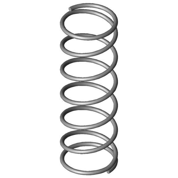 CAD obrázek Tlacné pružiny VD-003