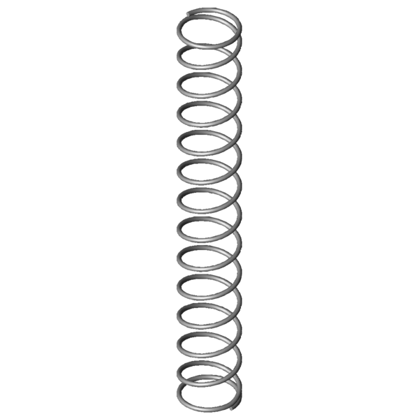 CAD obrázek Tlacné pružiny VD-005