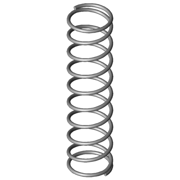 CAD obrázek Tlacné pružiny VD-006C