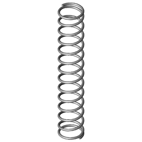 CAD obrázek Tlacné pružiny VD-010A