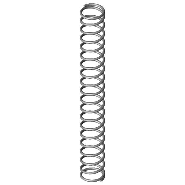 CAD obrázek Tlacné pružiny VD-011