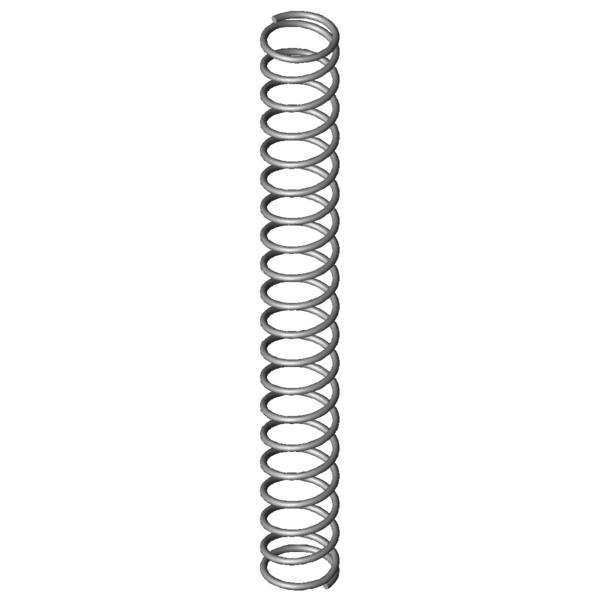 CAD obrázek Tlacné pružiny VD-011A