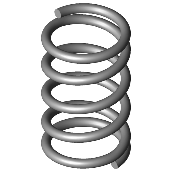 CAD obrázek Tlacné pružiny VD-011G