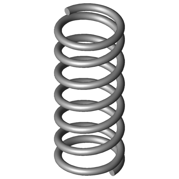 CAD obrázek Tlacné pružiny VD-011H