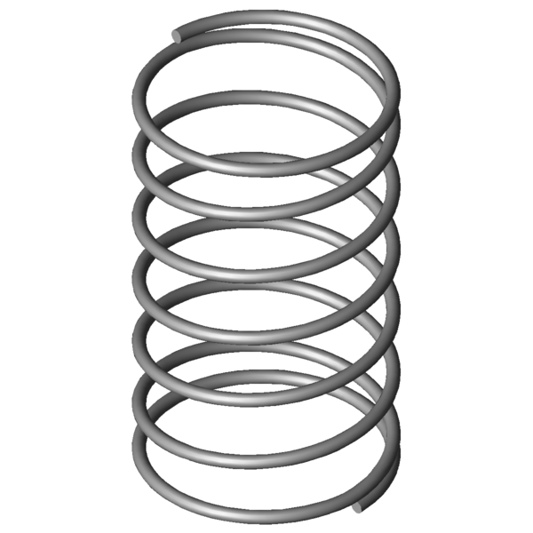 CAD obrázek Tlacné pružiny VD-011X