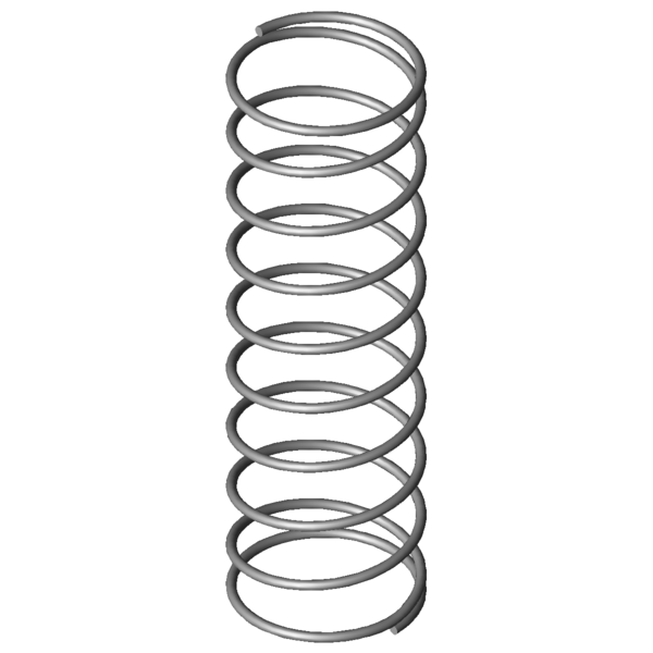 CAD obrázek Tlacné pružiny VD-011Y