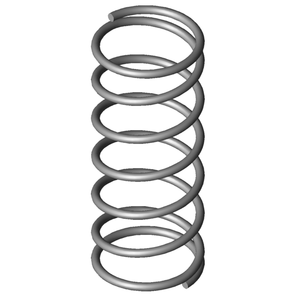 CAD obrázek Tlacné pružiny VD-016B
