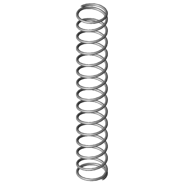 CAD obrázek Tlacné pružiny VD-016F
