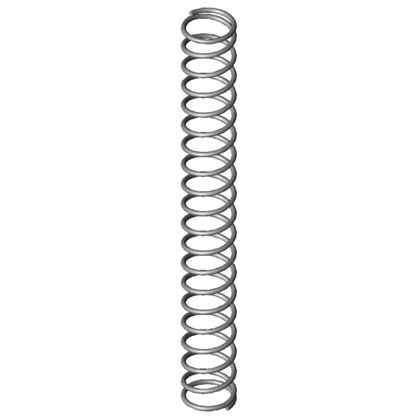 CAD obrázek Tlacné pružiny VD-021