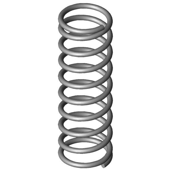 CAD obrázek Tlacné pružiny VD-021C