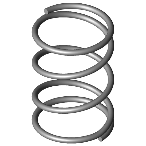 CAD obrázek Tlacné pružiny VD-026Q-11