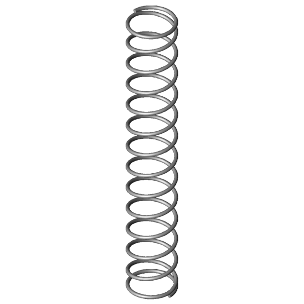 CAD obrázek Tlacné pružiny VD-026R-04