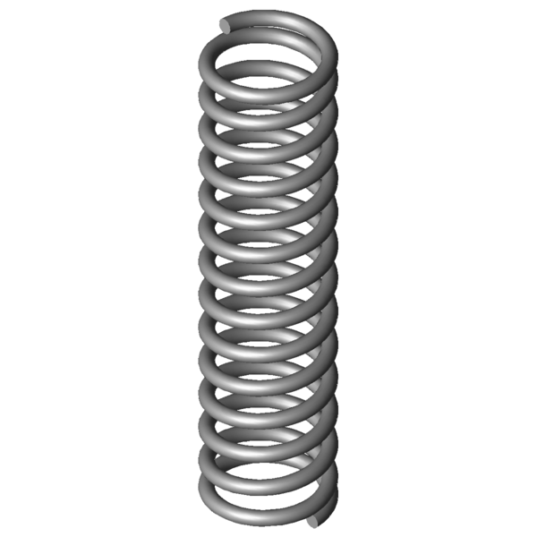 CAD obrázek Tlacné pružiny VD-026R-23