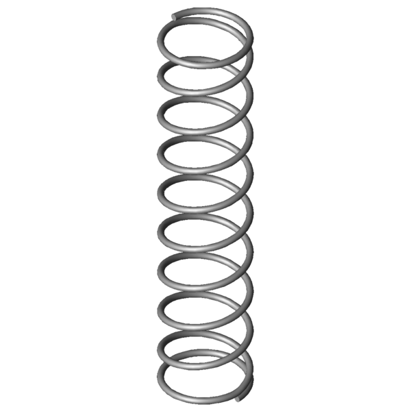 CAD obrázek Tlacné pružiny VD-030