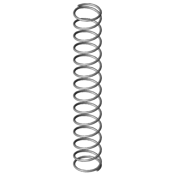 CAD obrázek Tlacné pružiny VD-030B