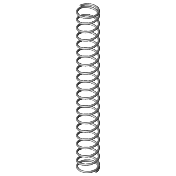 CAD obrázek Tlacné pružiny VD-037
