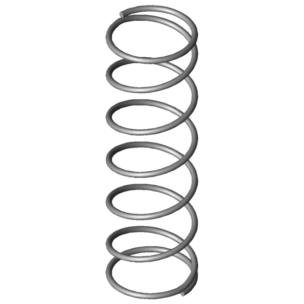 CAD obrázek Tlacné pružiny VD-042J-02
