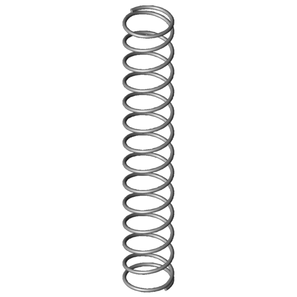 CAD obrázek Tlacné pružiny VD-046