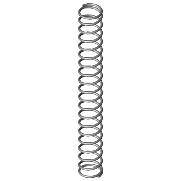 CAD obrázek Tlacné pružiny VD-052