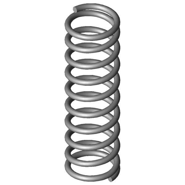 CAD obrázek Tlacné pružiny VD-055
