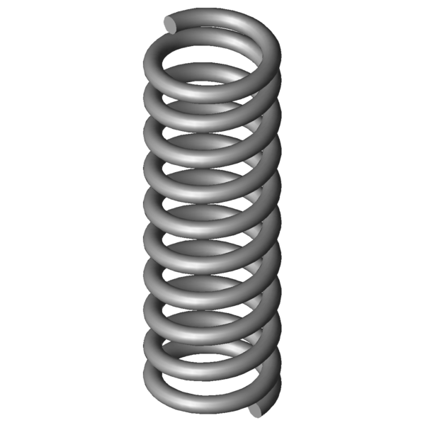 CAD obrázek Tlacné pružiny VD-061
