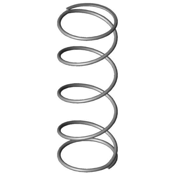 CAD obrázek Tlacné pružiny VD-063J
