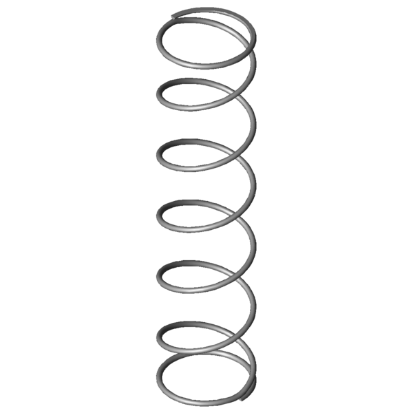 CAD obrázek Tlacné pružiny VD-063K